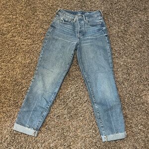 Old Navy Blue Ankle Jeans with Relaxed Fit